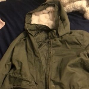 H&M DIVIDED utility jacket size 10 women’s
